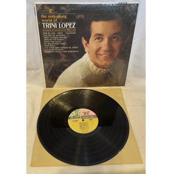 Trini Lopez The Sing-Along World Of Trini Lopez (Vinyl, 1965) Reprise R 6183 VG - Picture 2 of 8